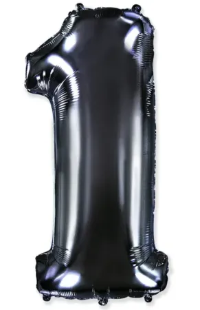 Цифра 1 (black)