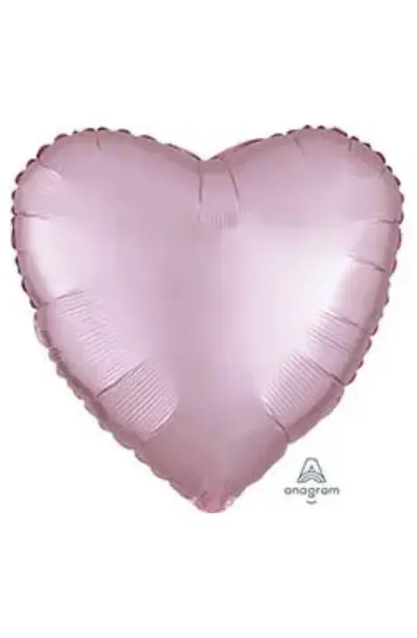 Сердце Сатин Pink (46 см)