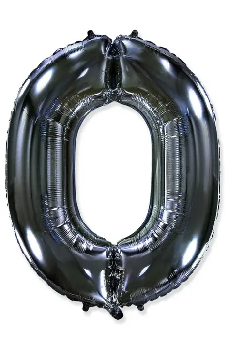 Цифра 0 (black)