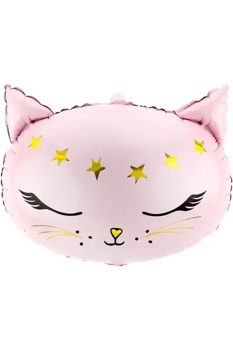 Волшебный розовый котенок