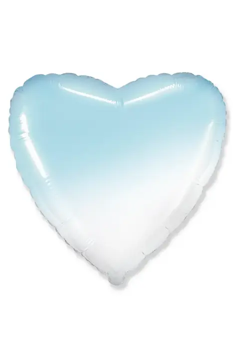 Сердце голубое (градиент 46 см)