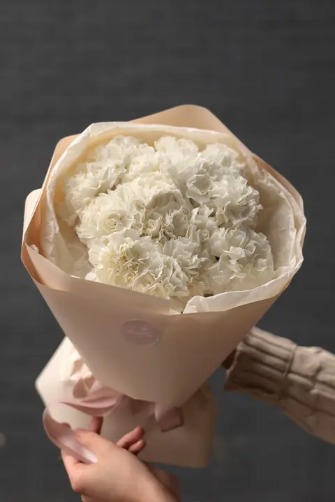 Монобукет из гвоздик