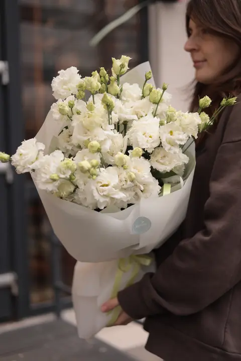 Монобукет из Эустомы